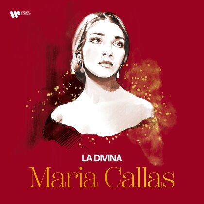 G. Pretre, T. Serafin, +, Vincenzo Bellini (1801-1835), … - La Divina - Maria Callas (Red Vinyl, LP)
