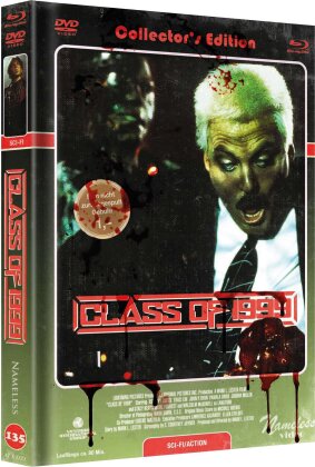 Class of 1999 (1990) (Cover C, Collector's Edition, Limited Edition, Mediabook, Uncut, Blu-ray + DVD)
