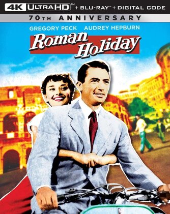 Roman Holiday (1953) (Édition 70ème Anniversaire, 4K Ultra HD + Blu-ray)