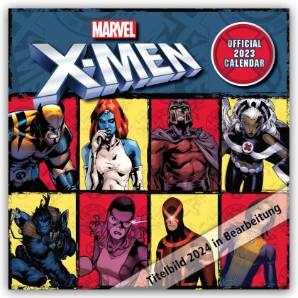 Marvel - X-Men - Kalender 2024 - Wandkalender