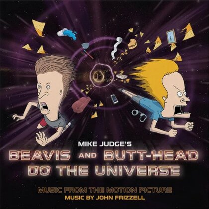 John Frizzell - Beavis And Butt-Head Do The Universe - OST (Blue Splattered Vinyl, LP)