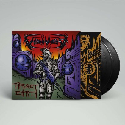 Voivod - Target Earth (2023 Reissue, Svart Records, 2 LPs)