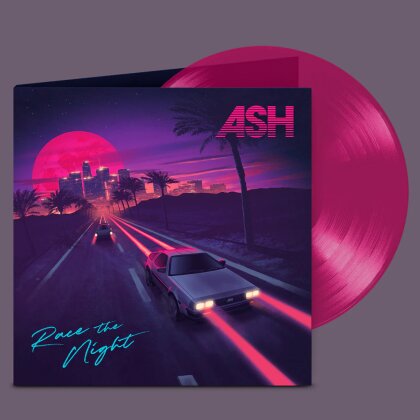 Ash - Race The Night (Gatefold, Transparent Violet Vinyl, LP)