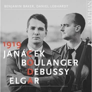 Benjamin Baker, Daniel Lebhardt, Leos Janácek (1854-1928), Lili Boulanger (1893-1918) & Claude Debussy (1862-1918) - 1919 Coda Janacek, Boulanger, Debussy, Elgar