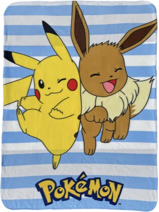 Pokémon: Pikachu & Eevee - Plaid 100x140cm