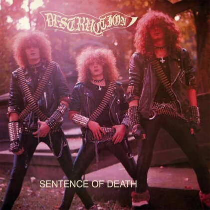 Destruction - Sentence Of Death (EU Version, 2023 Reissue, High Roller Records, Viole(n)t Vinyl, LP)