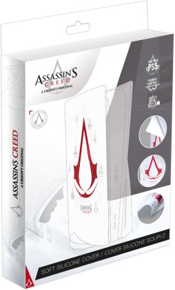 Assassin's Creed - Façades pour PS5 Disque - Blanche - Modèle Emblème