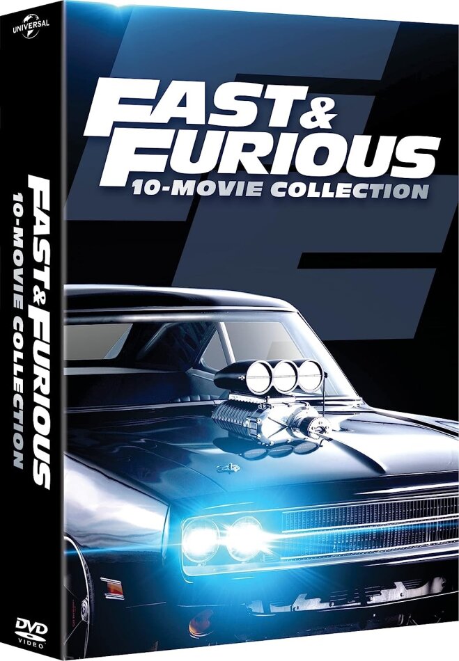 Fast X Collection - Fast & Furious 1-10 (10 DVD)