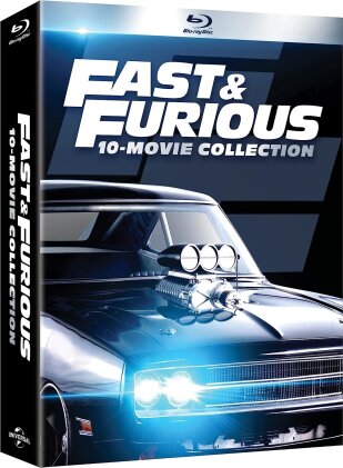 Fast X Collection - Fast & Furious 1-10 (10 Blu-ray)