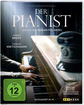 Der Pianist (2002) (Arthaus, 20th Anniversary Edition, Restaurierte Fassung)