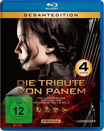 Die Tribute von Panem (Gesamtedition, Neuauflage, 4 Blu-rays)