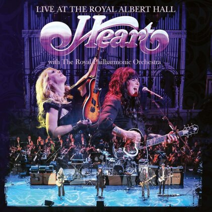 Heart - Live At The Royal Albert Hall (2023 Reissue, Earmusic Classics, Marbled White/Violet Vinyl, 2 LPs)