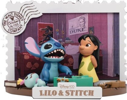 Disney - Diorama-134 - Disney 100th Years of Wonder - Lilo et Stitch
