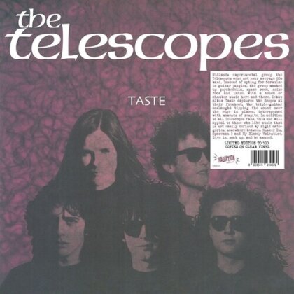 The Telescopes - Taste (2023 Reissue, Radiation Reissues, Clear Vinyl, LP)