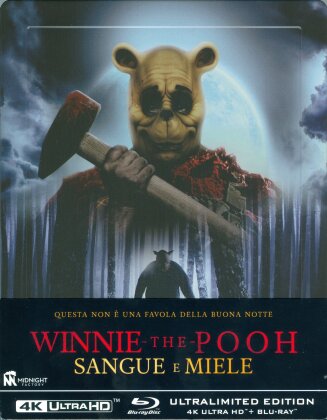 Winnie the Pooh - Sangue e miele (2023) (Limited Edition, Steelbook, 4K Ultra HD + Blu-ray)