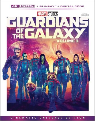 Guardians of the Galaxy Vol. 3 (2023) (Cinematic Universe Edition, 4K Ultra HD + Blu-ray)