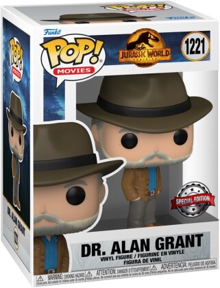 Dr. Alan Grant - Jurassic World (1221) - POP Movie - Exclusive - 9 cm