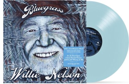 Willie Nelson - Bluegrass (Marbled Electric Blue Vinyl, LP)