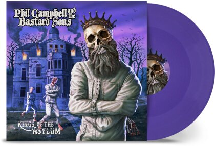 Phil Campbell And The Bastard Sons (Motörhead) - Kings Of The Asylum (Gatefold, Limited Edition, Purple Vinyl, LP)