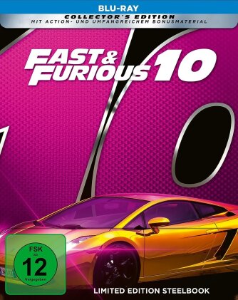 Fast & Furious 10 (2023) (Collector's Edition, Limited Edition, Steelbook)