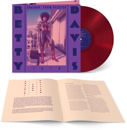 Betty Davis - Crashin From Passion (2023 Reissue, Light In The Attic, Red Vinyl, LP)
