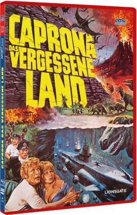 Caprona - Das vergessene Land (1974) (The NEW! Trash Collection, Flip cover, Limited Edition, Blu-ray + DVD)