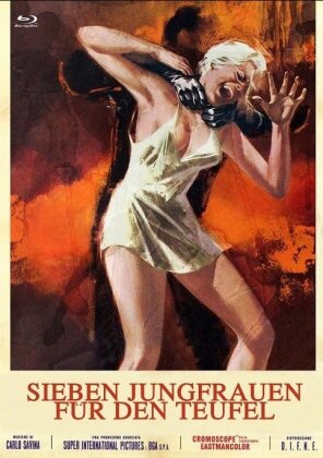 Sieben Jungfrauen für den Teufel (1968) (Cover E, Eurocult Collection, Limited Edition, Mediabook, Blu-ray + DVD)