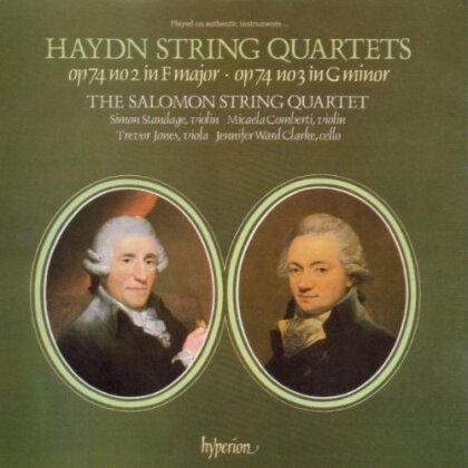 The Salomon Quartet & Joseph Haydn (1732-1809) - String Quartets op.74/2 & 74/3
