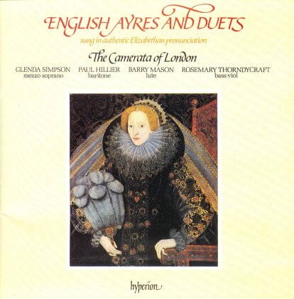 The Camerata Of London, Glenda Simpson, Paul Hillier, Barry Mason & Rosemary Thorndycraft - English Ayres and Duets