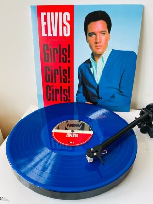 Elvis Presley - Girls! Girls! Girls! (2023 Reissue, Not Now Records, Blue Vinyl, LP)