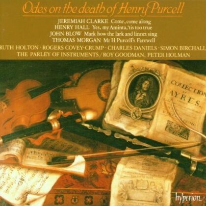 The Parley of Instruments Baroque Orchestra & Choir, Jeremiah Clarke, Godfrey Finger, Henry Hall, … - Odes on the death of Henry Purcell