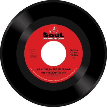 The Checkmates LTD. - All Alone By The Telephone/Body Language (7" Single)