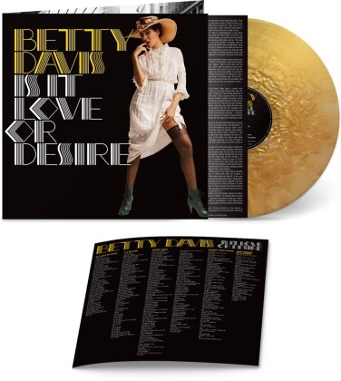 Betty Davis - Is It Love Or Desire (2023 Reissue, Gold Colored Vinyl, LP)