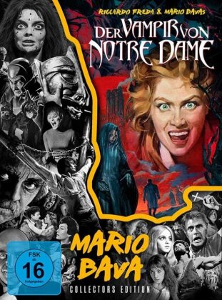 Der Vampir von Notre Dame (1956) (Mario Bava-Collection, 2 Blu-rays + DVD)