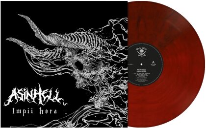 Asinhell (Michael Poulsen - Volbeat) - Impii Hora (Limited Edition, crimson red marbled vinyl, LP)