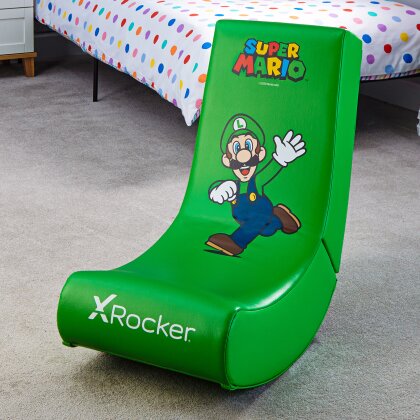 X Rocker - Nintendo Video Rocker - Super Mario Joy Collection, Luigi