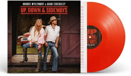 Adam Eckersley & Brooke Mcclymont - Up Down & Sideways (Orange Vinyl, LP)
