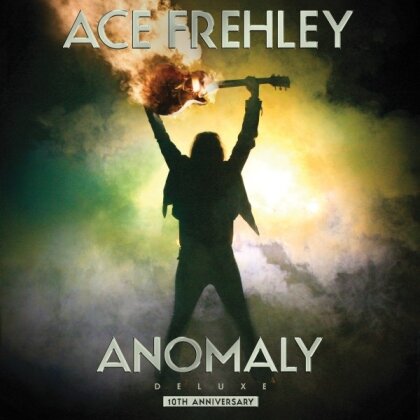 Ace Frehley (Ex-Kiss) - Anomaly (2023 Reissue, 10th Anniversary Edition, (Silver/Bluejay/Emerald Splatter Vinyl, LP)