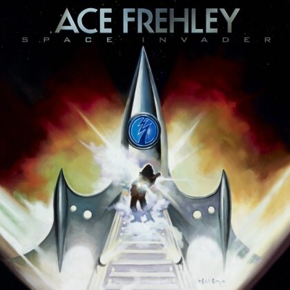 Ace Frehley (Ex-Kiss) - Space Invader (2023 Reissue, Clear/Cobalt Vinyl, LP)