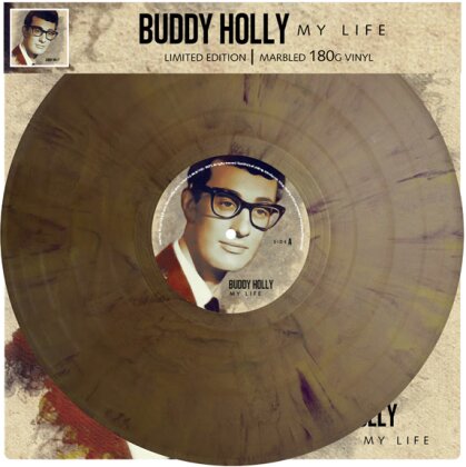 Buddy Holly - My Life (2023 Reissue, Marbled Vinyl, LP)