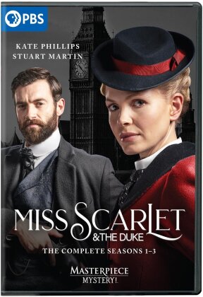 Miss Scarlet & the Duke - Seasons 1-3 (Masterpiece Mystery!, 6 DVDs)