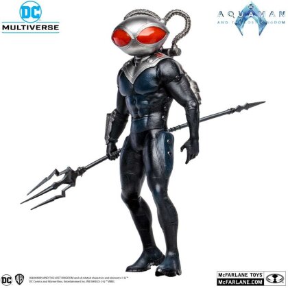 Aquaman and the Lost Kingdom DC Multiverse Megafig Actionfigur Black Manta 30 cm