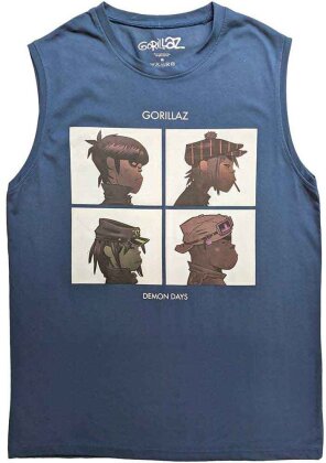 Gorillaz Unisex Tank T-Shirt - Demon Days