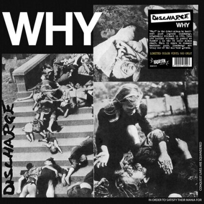 Discharge - Why (2023 Reissue, Radiation Reissues, Red Vinyl, LP)