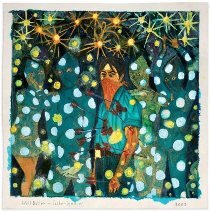 Will Butler (Arcade Fire) & Sister Squares - --- (Natural/Blue Swirl Vinyl, LP)