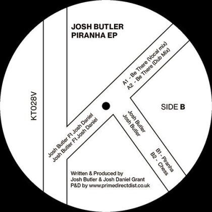 Josh Butler - Piranha EP (12" Maxi)