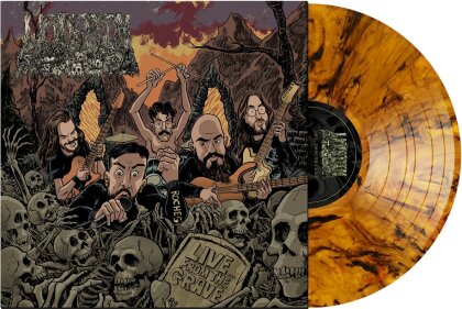 Undeath - Live...From The Grave (Limited Edition, Tiger Style Vinyl, LP)