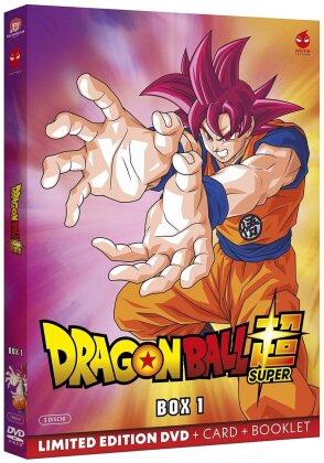 Dragon Ball Super - Box 1 (+ Card, + Booklet, Edizione Limitata, 3 DVD)