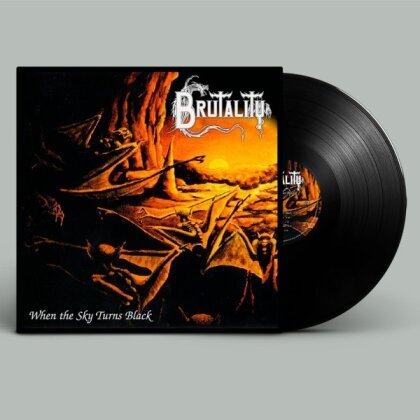 Brutality - When The Sky Turns Black (2023 Reissue, Svart Records, LP)