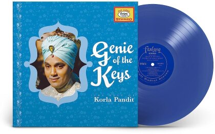 Korla Pandit - Genie Of The Keys: The Best Of Korla Pandit (2023 Reissue, Craft Recordings, Blue Vinyl, LP)